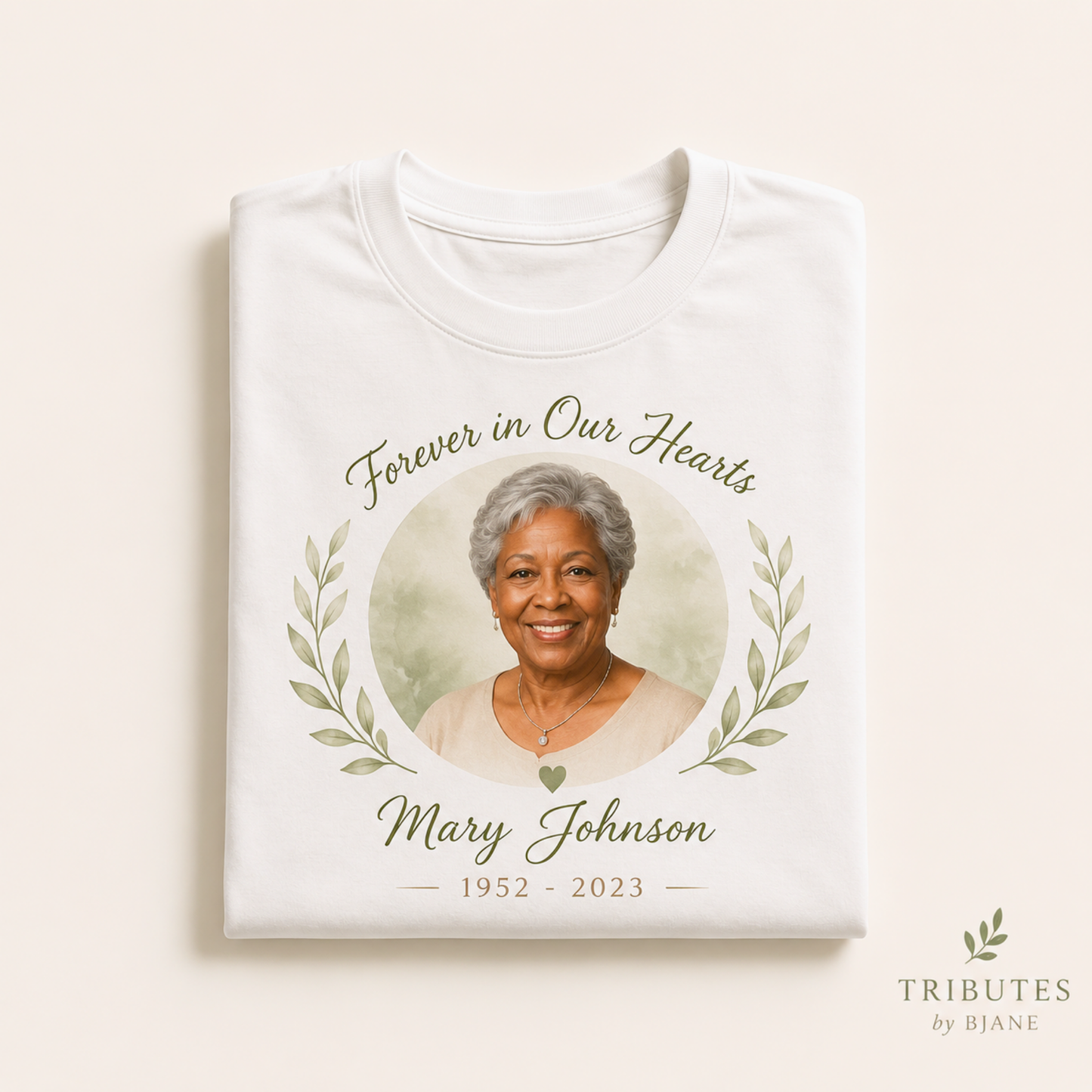 Custom Memorial Shirt | Personalized Tribute Keepsake Gift