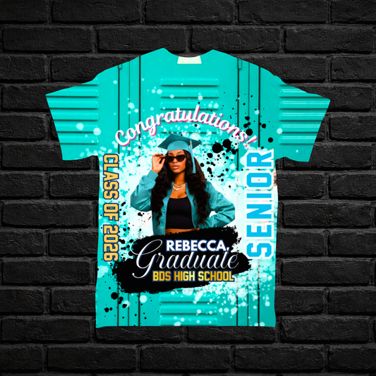 3D Graduation Shirt – Personalized Keepsake Tee