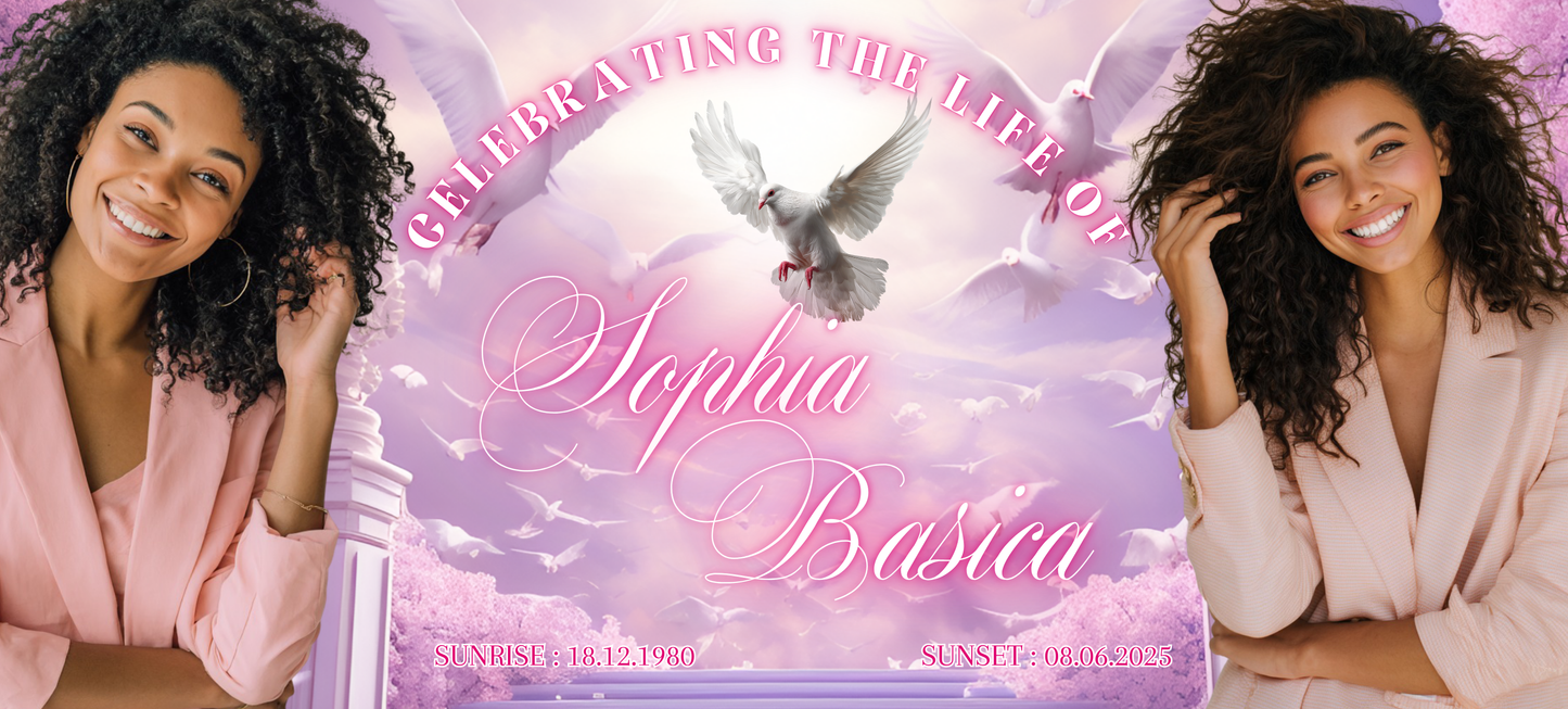 Personalized Memorial Casket Insert | Custom Funeral Tribute