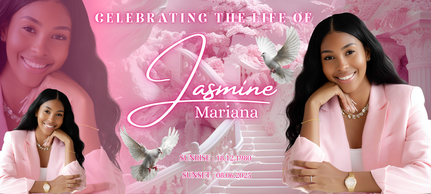Personalized Memorial Casket Insert | Custom Funeral Tribute