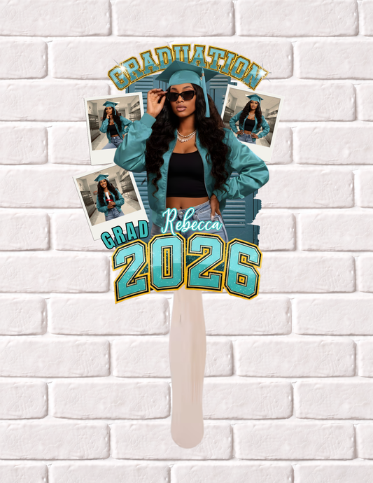 Personalized Graduation Fans – Custom Keepsake Grad Fan