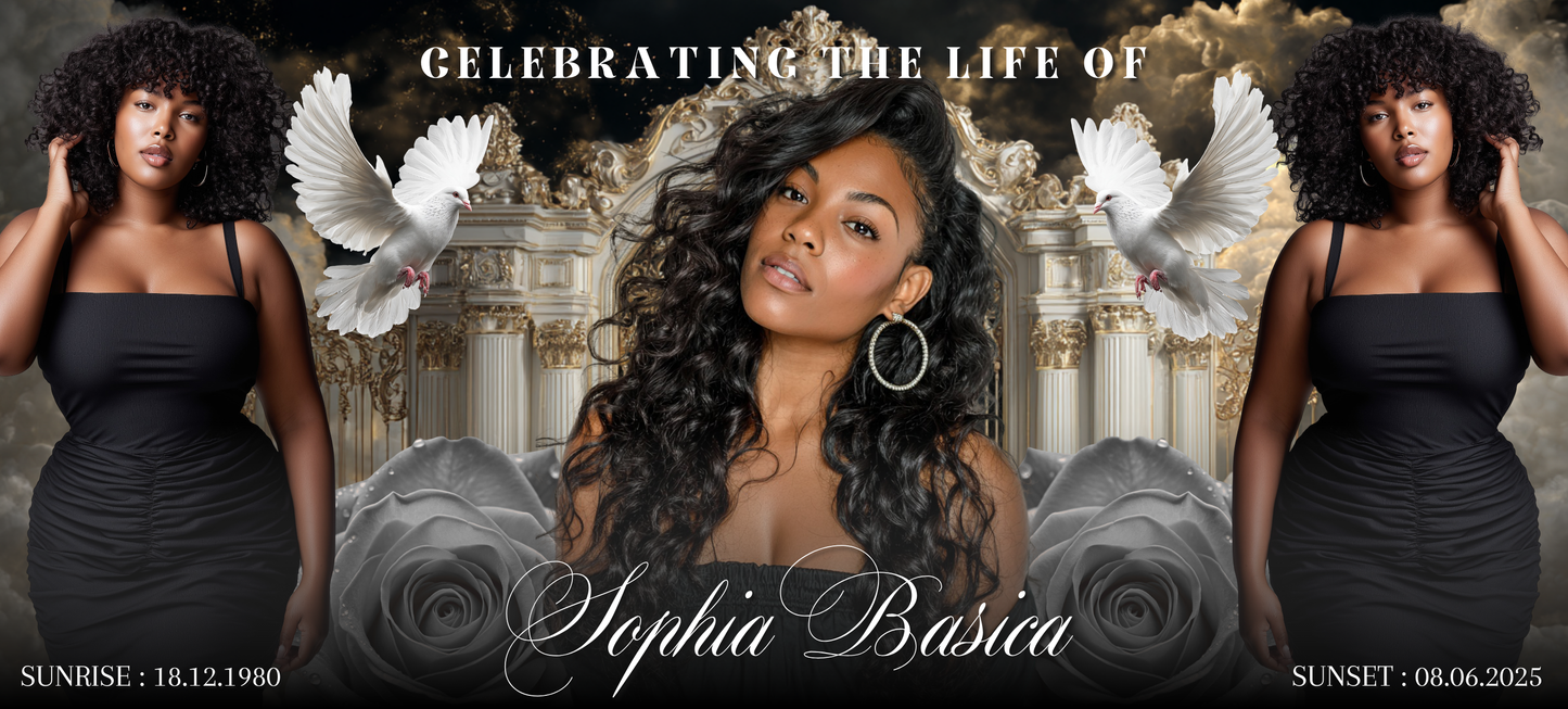 Personalized Memorial Casket Insert | Custom Funeral Tribute